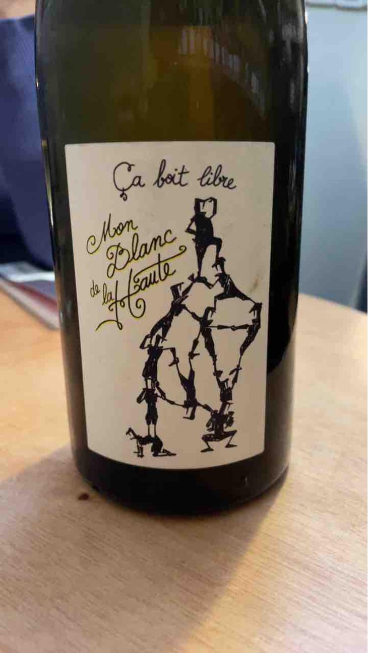Mon blanc De La Haute - Ça Boit Libre - Damien Bastian Goddard 