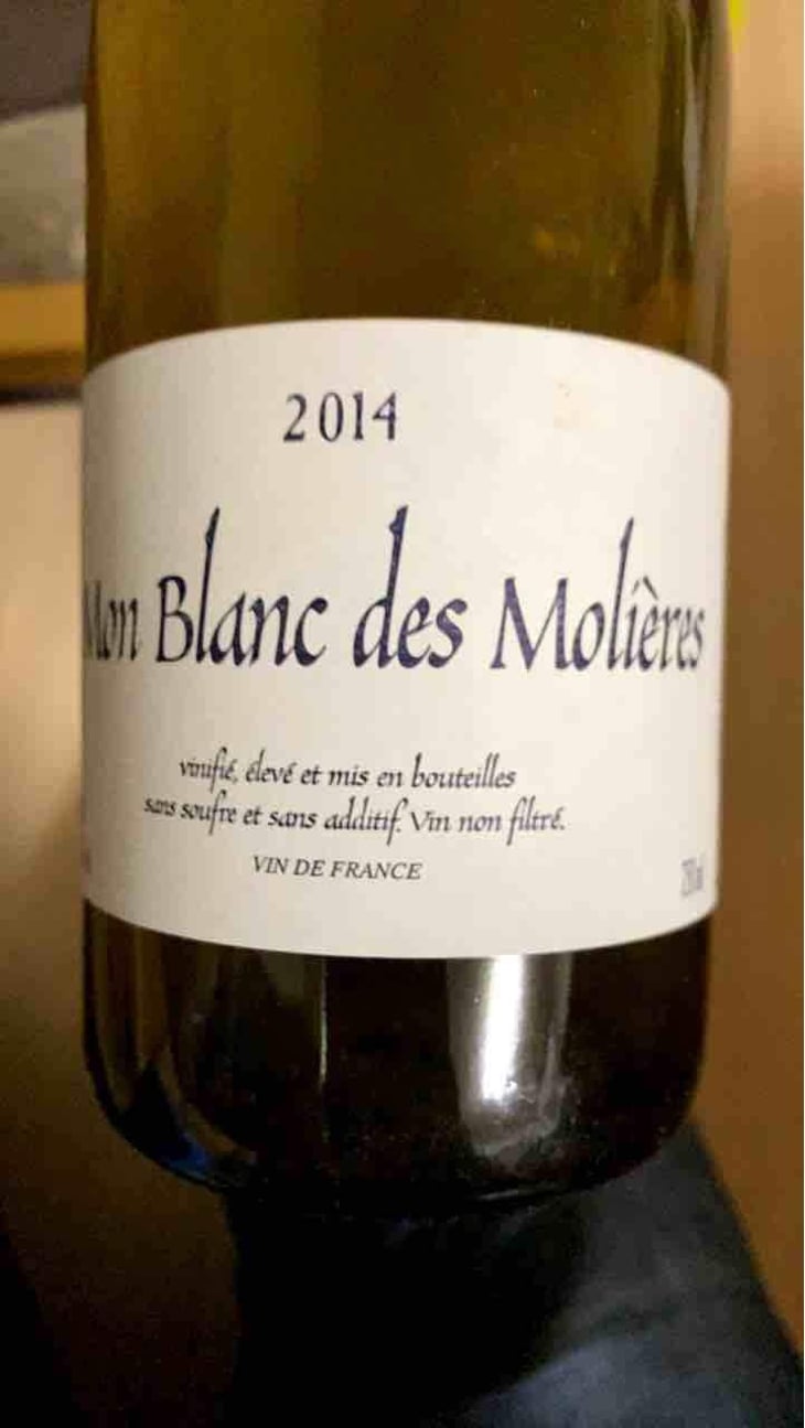 Mon Blanc des Molières - Côtes de la Molière - Isabelle & Bruno Perraud 