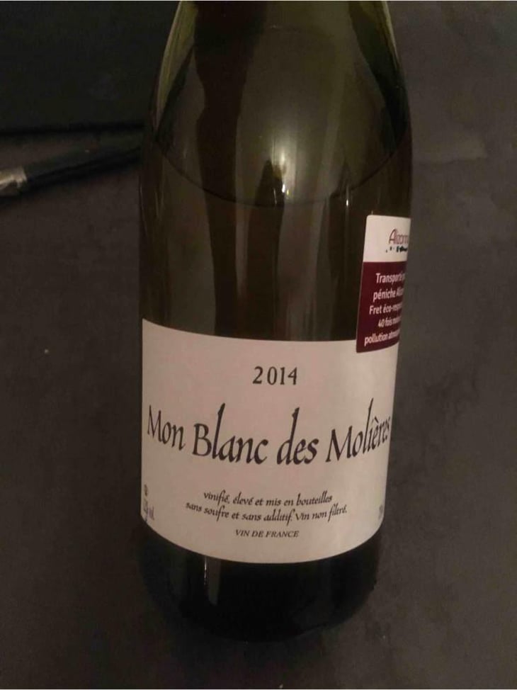 Mon Blanc des Molières - Côtes de la Molière - Isabelle & Bruno Perraud 