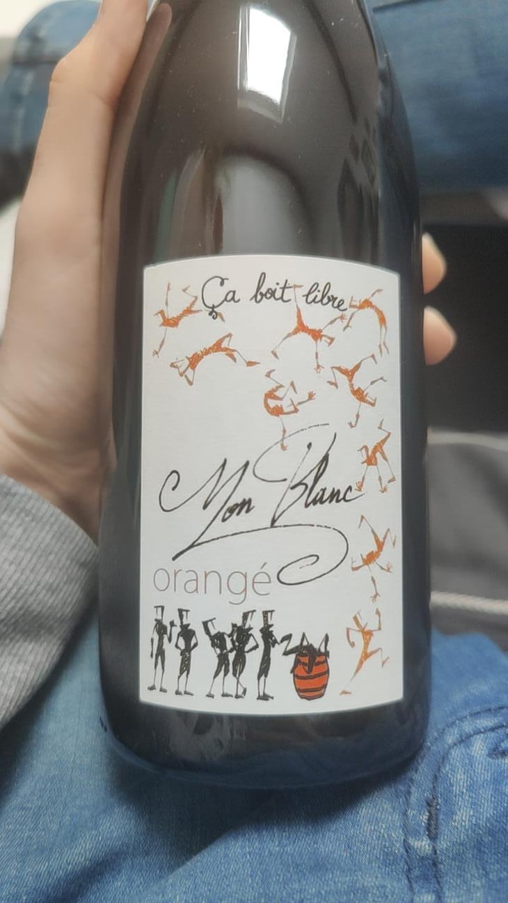 Mon Blanc Orangé - Ça Boit Libre - Damien Bastian Goddard -2021