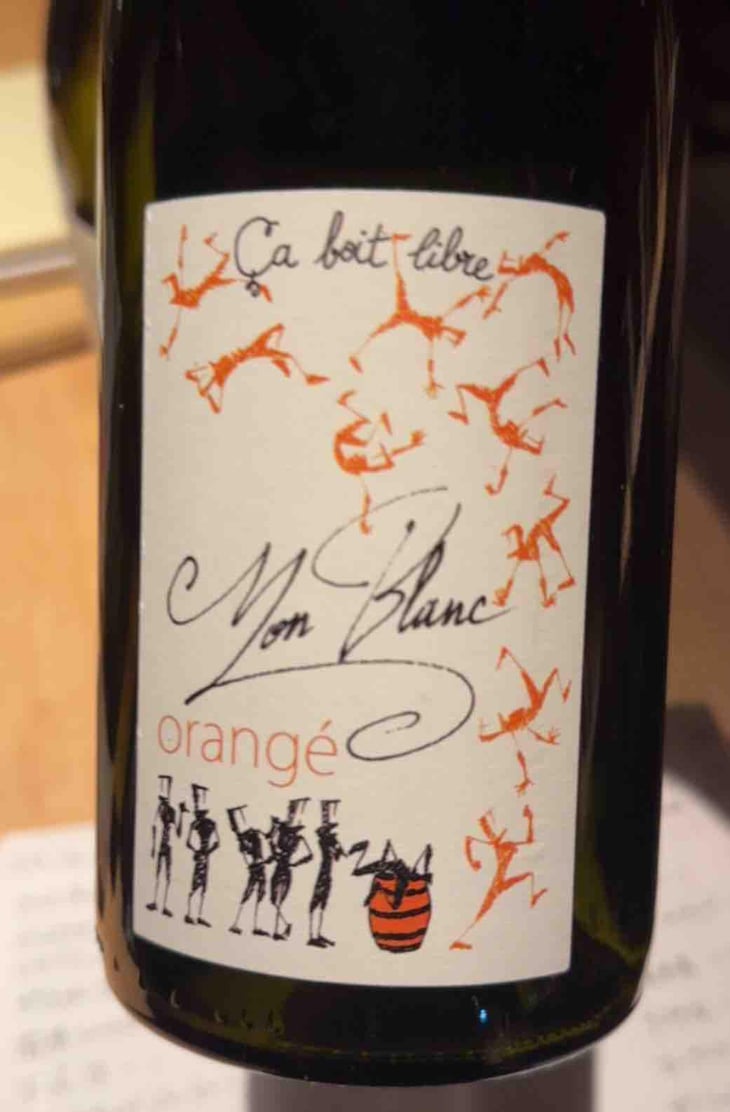 Mon Blanc Orangé - Ça Boit Libre - Damien Bastian Goddard -2021