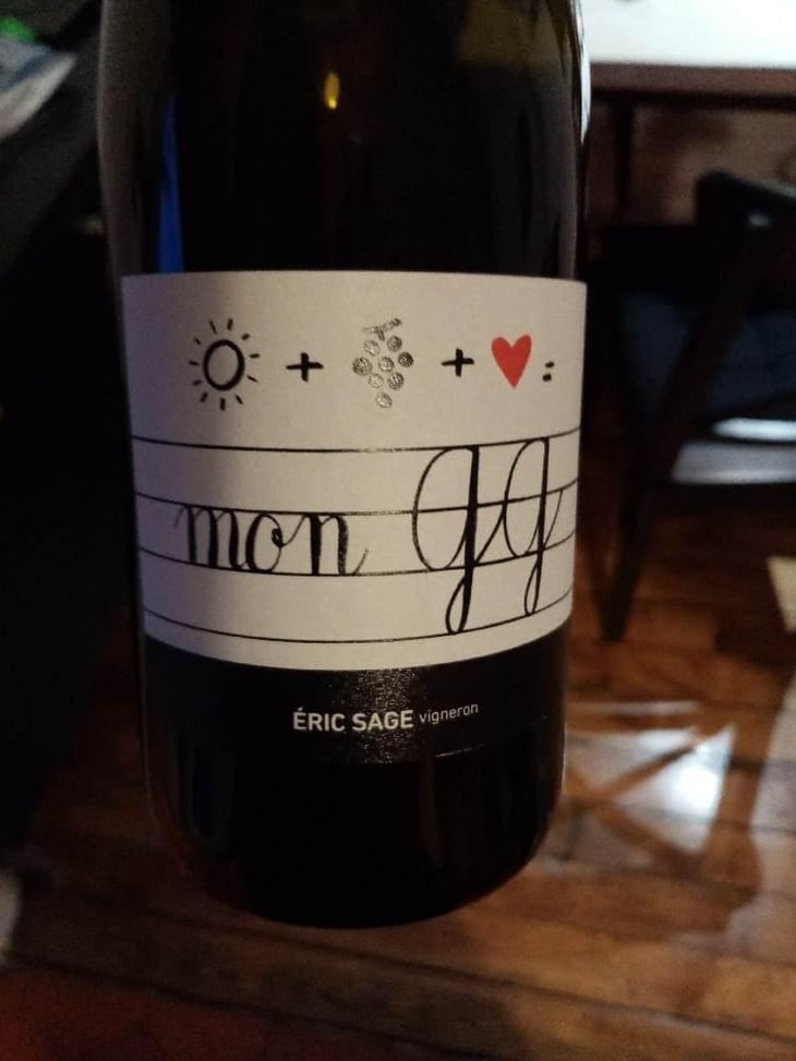 Mon Gégé - Domaine Eric Sage - Éric Sage -2019