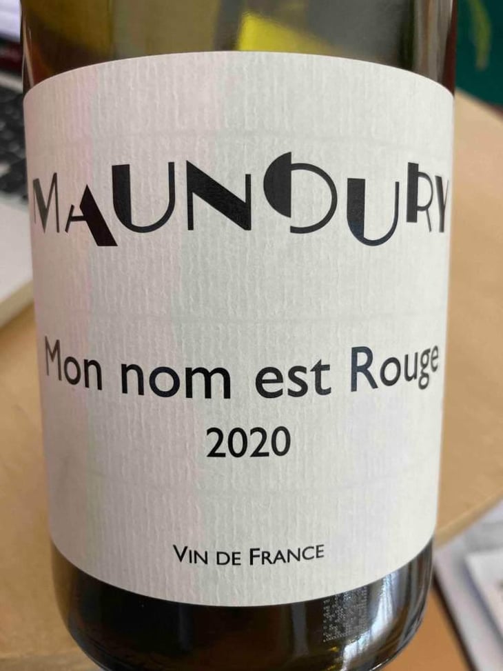 Mon Nom Est Rouge - Jonathan Maunoury - Jonathan Maunoury 