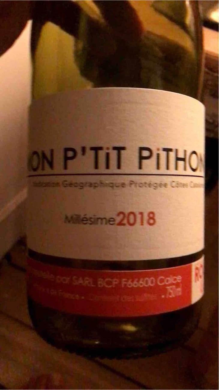 Mon P'tit Pithon Blanc - Olivier Pithon - Olivier Pithon 