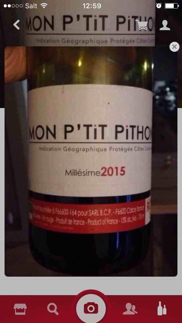 Mon P'tit Pithon Rouge - Olivier Pithon - Olivier Pithon 