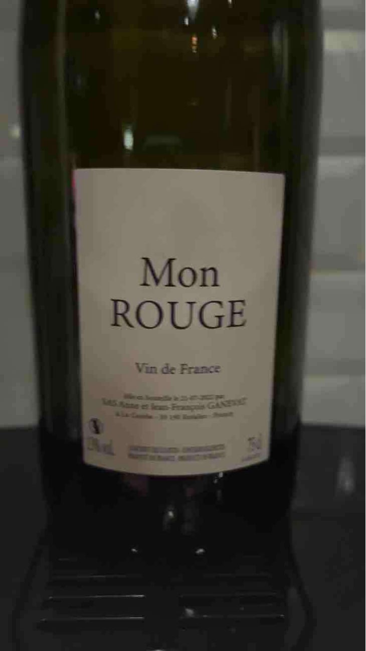 Mon Rouge - Domaine Ganevat - Anne & Jean-François Ganevat 