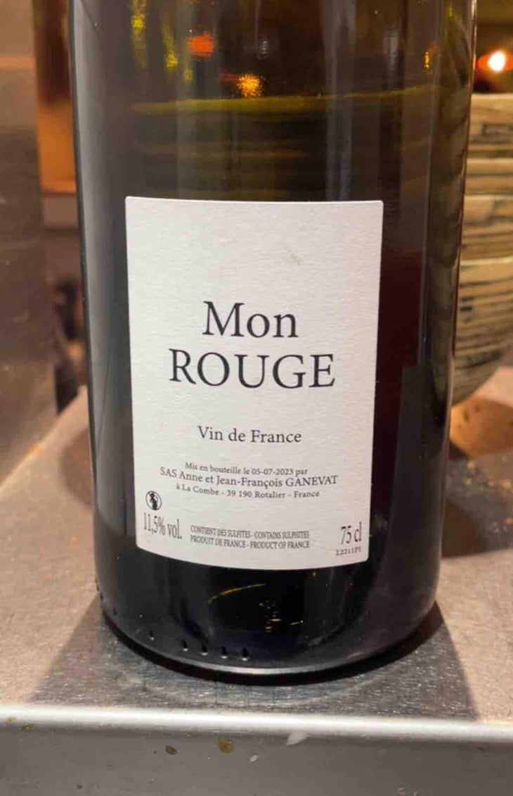Mon Rouge - Domaine Ganevat - Anne & Jean-François Ganevat 