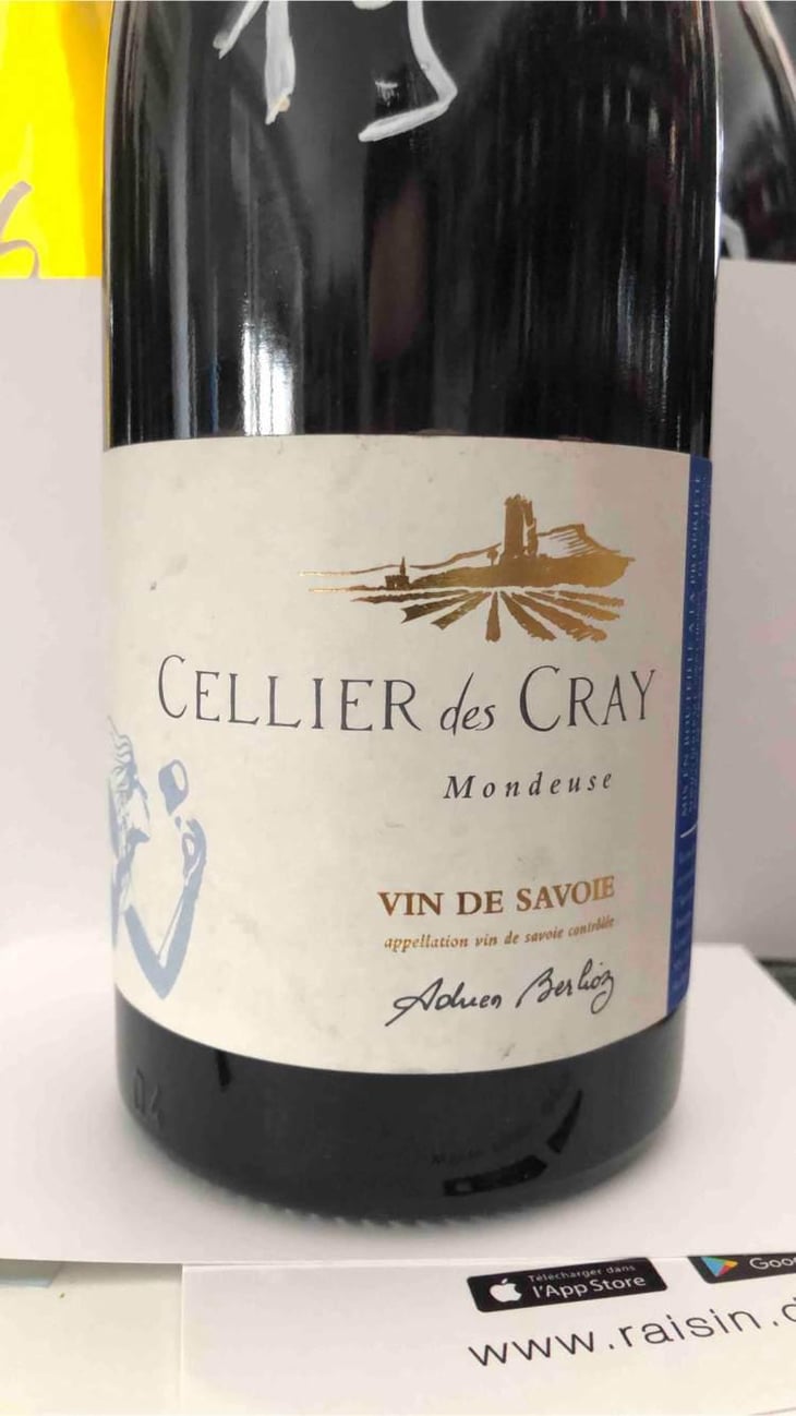 Mondeuse - Domaine du Cellier des Cray - Adrien Berlioz 
