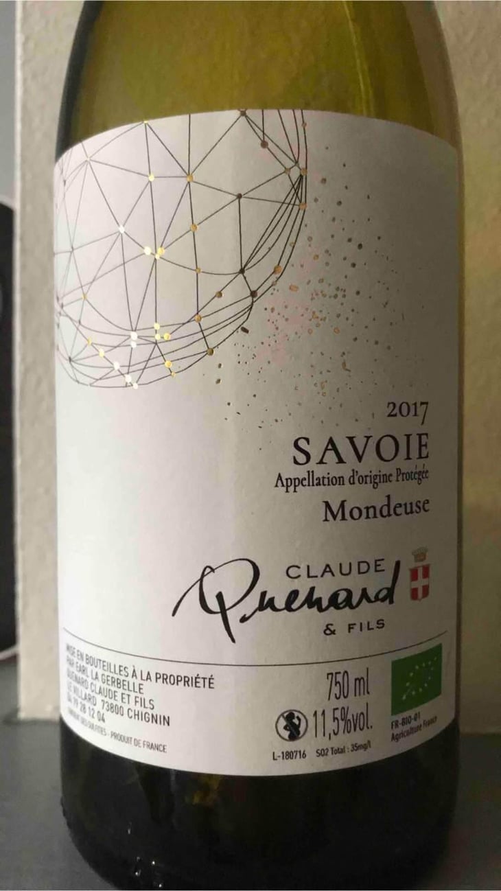Mondeuse - Claude Quenard et Fils - Claude Quenard & Fils 
