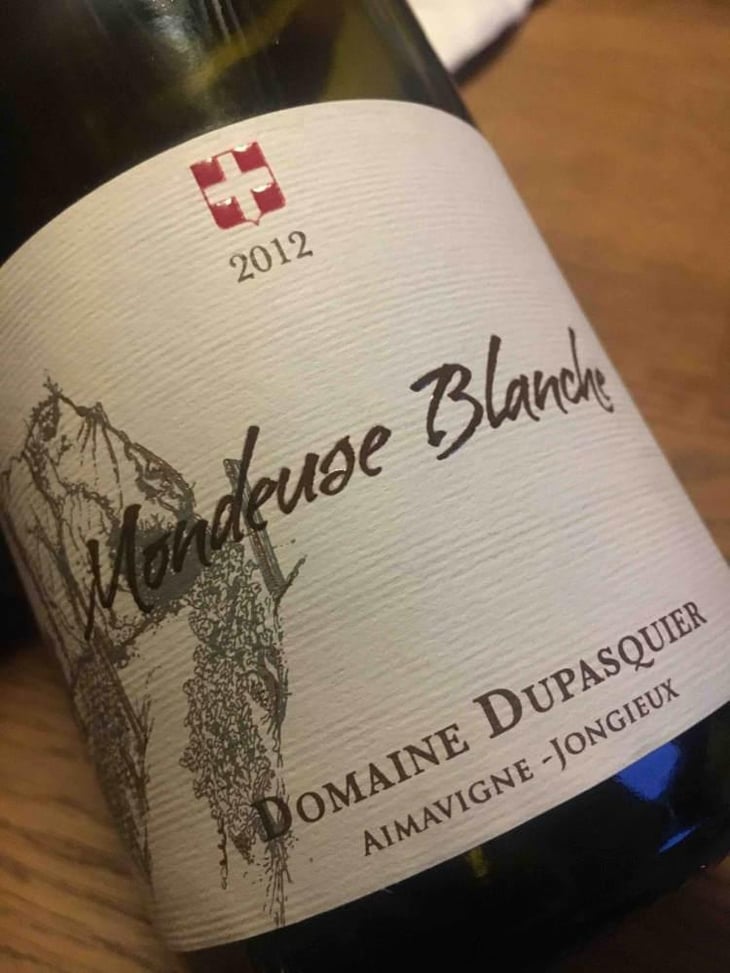Mondeuse Blanche - Domaine Dupasquier - David & Véronique Dupasquier 