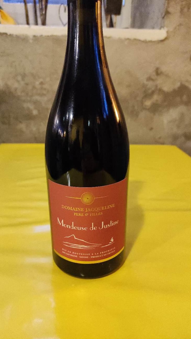 Mondeuse De Justine - Domaine Xavier Jacqueline et filles - Xavier Jacqueline -2021