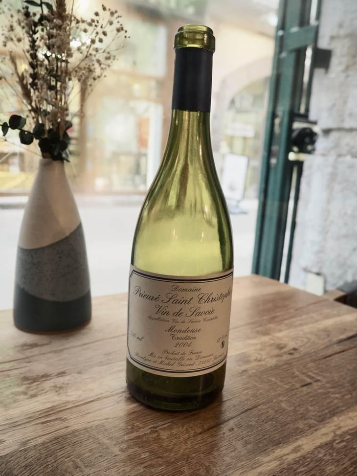 Mondeuse Tradition - Vin de Savoie - Domaine Prieuré Saint-Christophe - Roselyne & Michel Grisard (Retired) 