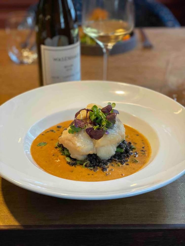 Monkfish, Bisque And Lentils - Hotel Zur alten Post - 534715
