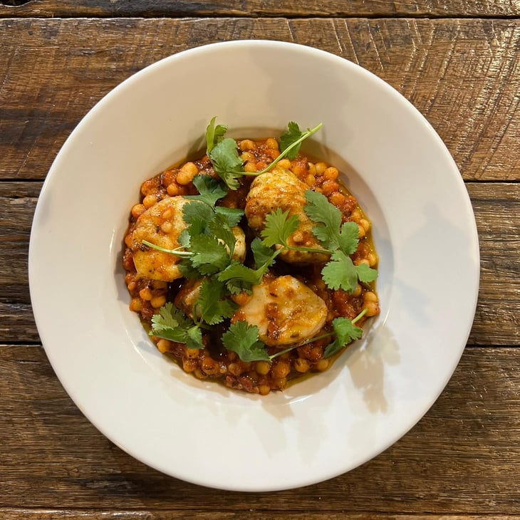 Monkfish On Maftoul - Where’s Nick Bar - 796473