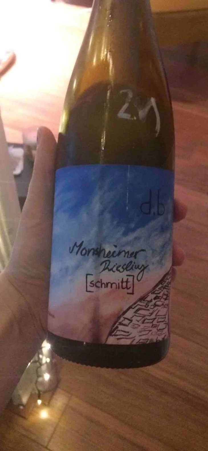 Monsenheimer Riesling - Weingut Bianka und Daniel Schmitt - Daniel & Bianka Schmitt 