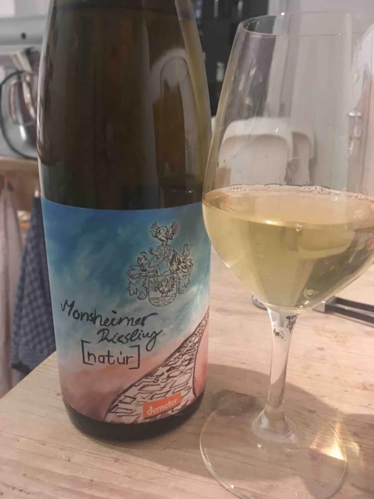 Monsenheimer Riesling - Weingut Bianka und Daniel Schmitt - Daniel & Bianka Schmitt 