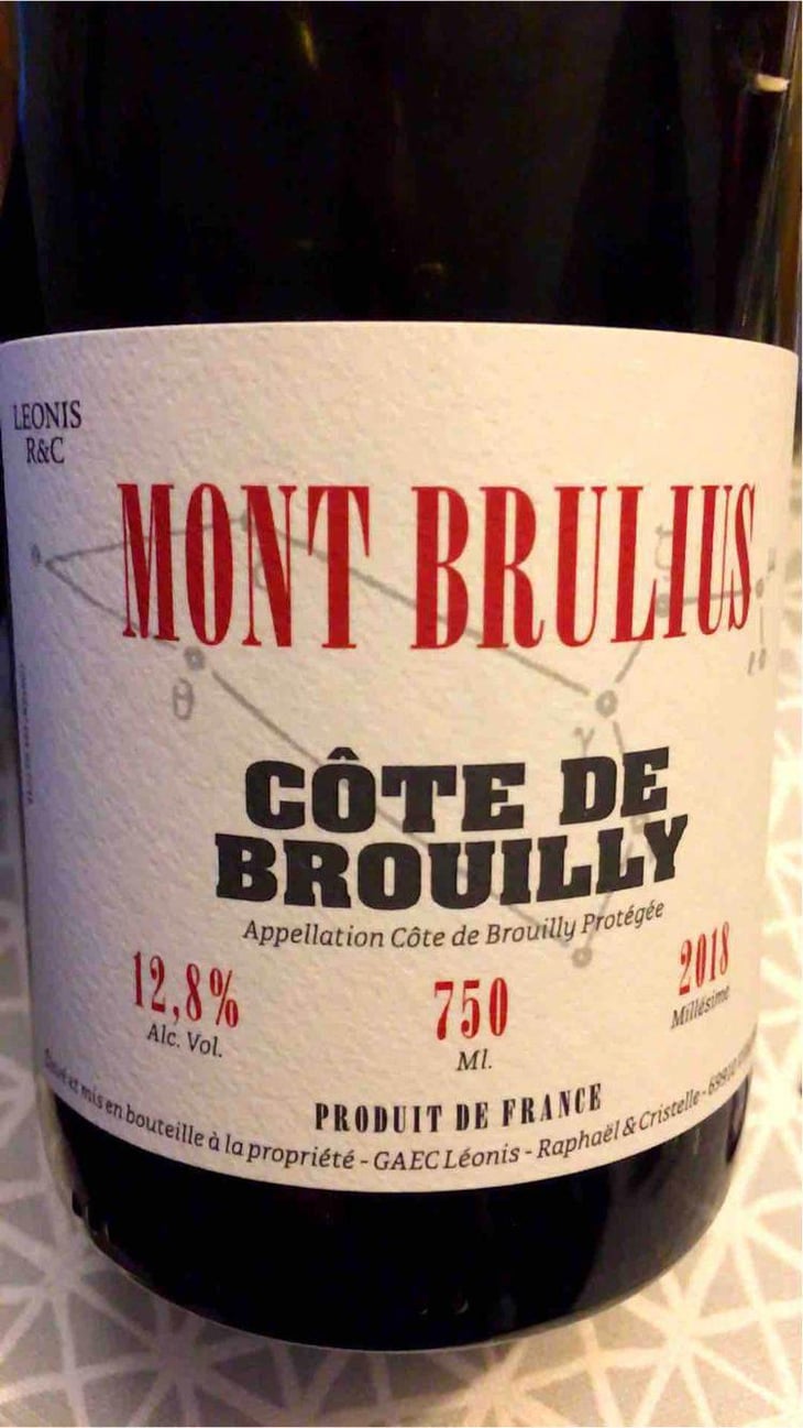 Mont Brulius - Domaine Leonis - Cristelle & Raphaël Champier 