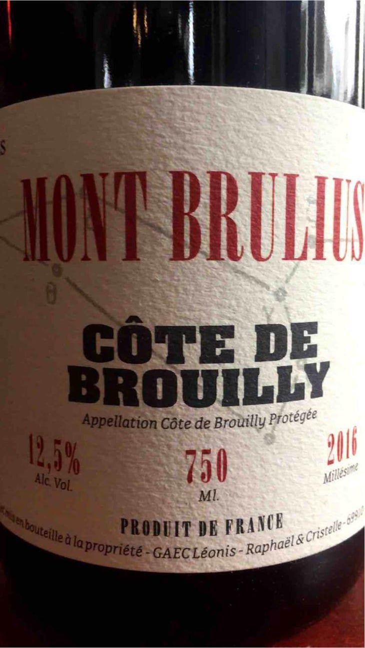 Mont Brulius - Domaine Leonis - Cristelle & Raphaël Champier 