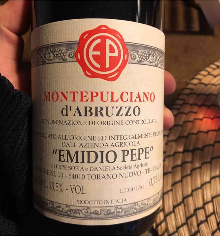 Montepulciano d'Abruzzo - Az. Agr. Emidio Pepe - Daniela & Sofia Pepe 