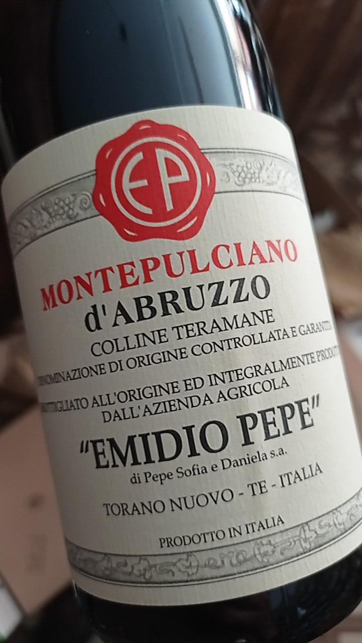 Montepulciano d'Abruzzo - Az. Agr. Emidio Pepe - Daniela & Sofia Pepe 