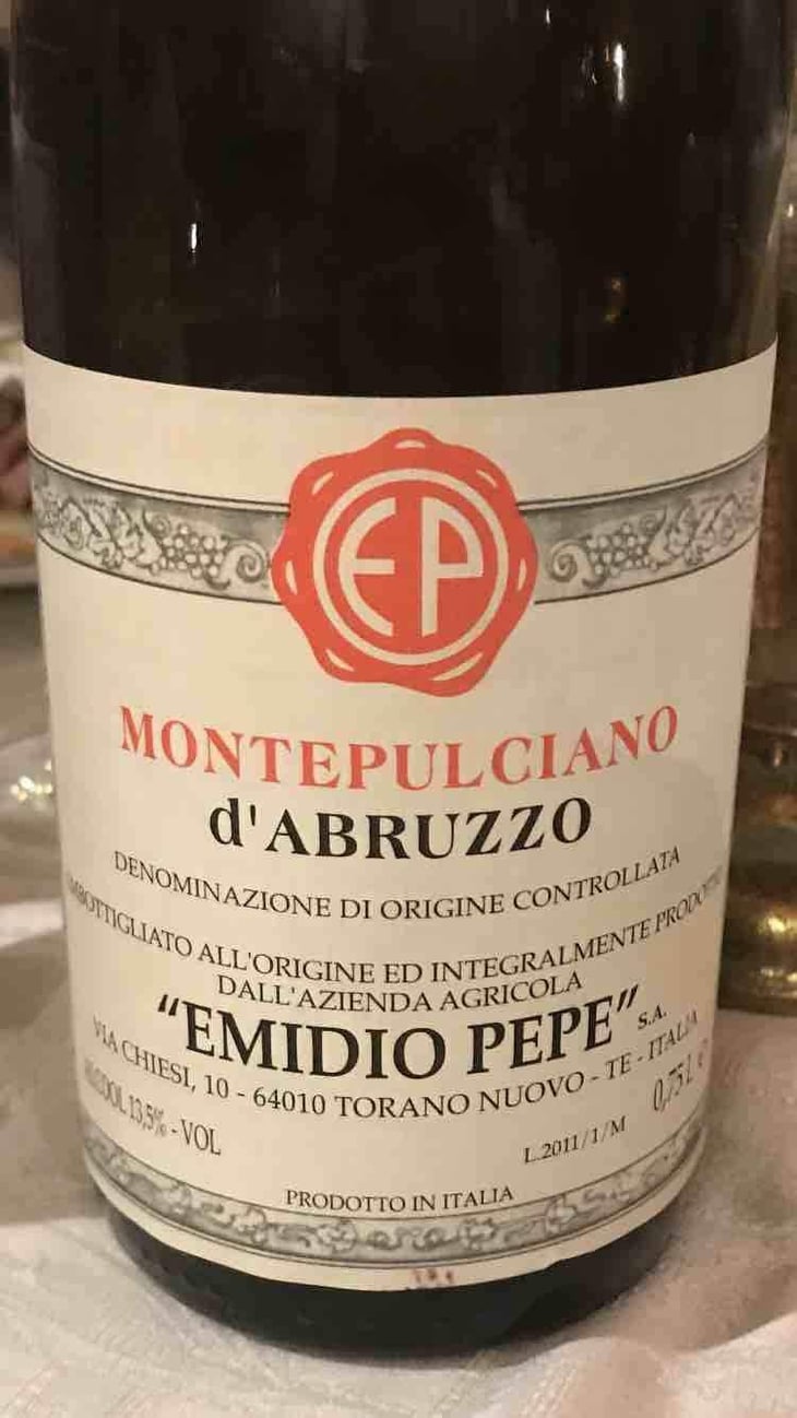 Montepulciano d'Abruzzo - Az. Agr. Emidio Pepe - Daniela & Sofia Pepe 