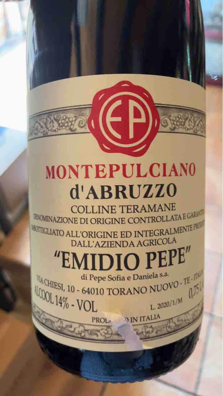 Montepulciano d'Abruzzo - Az. Agr. Emidio Pepe - Daniela & Sofia Pepe 