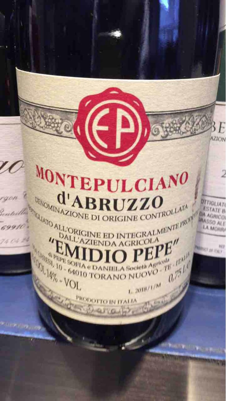 Montepulciano d'Abruzzo - Az. Agr. Emidio Pepe - Daniela & Sofia Pepe 