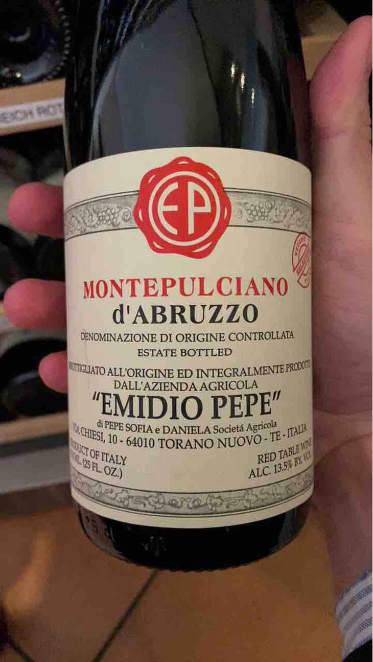 Montepulciano d'Abruzzo - Az. Agr. Emidio Pepe - Daniela & Sofia Pepe 