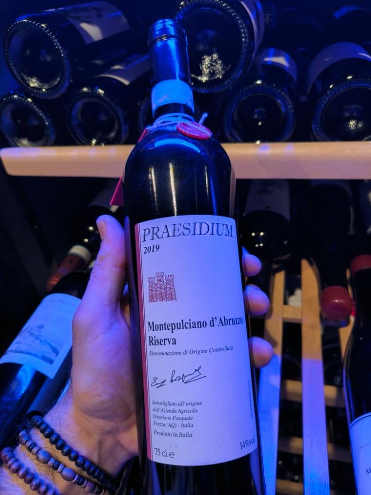 Montepulciano d’Abruzzo Riserva DOC - Praesidium - Enzo, Lucia, Antonia et Ottaviano Pasquale 