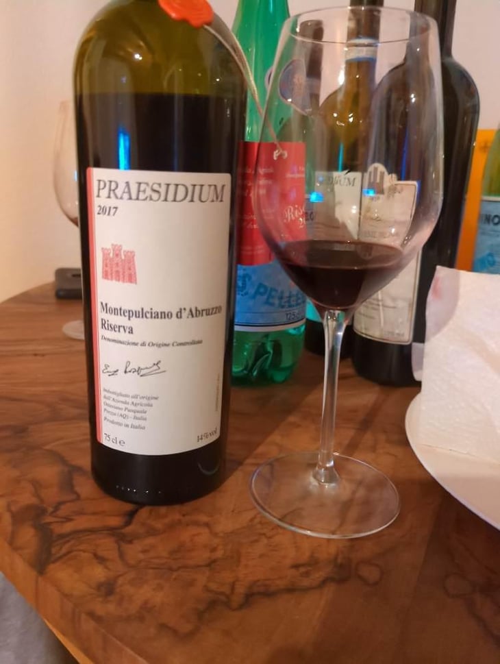 Montepulciano d’Abruzzo Riserva DOC - Praesidium - Enzo, Lucia, Antonia et Ottaviano Pasquale 