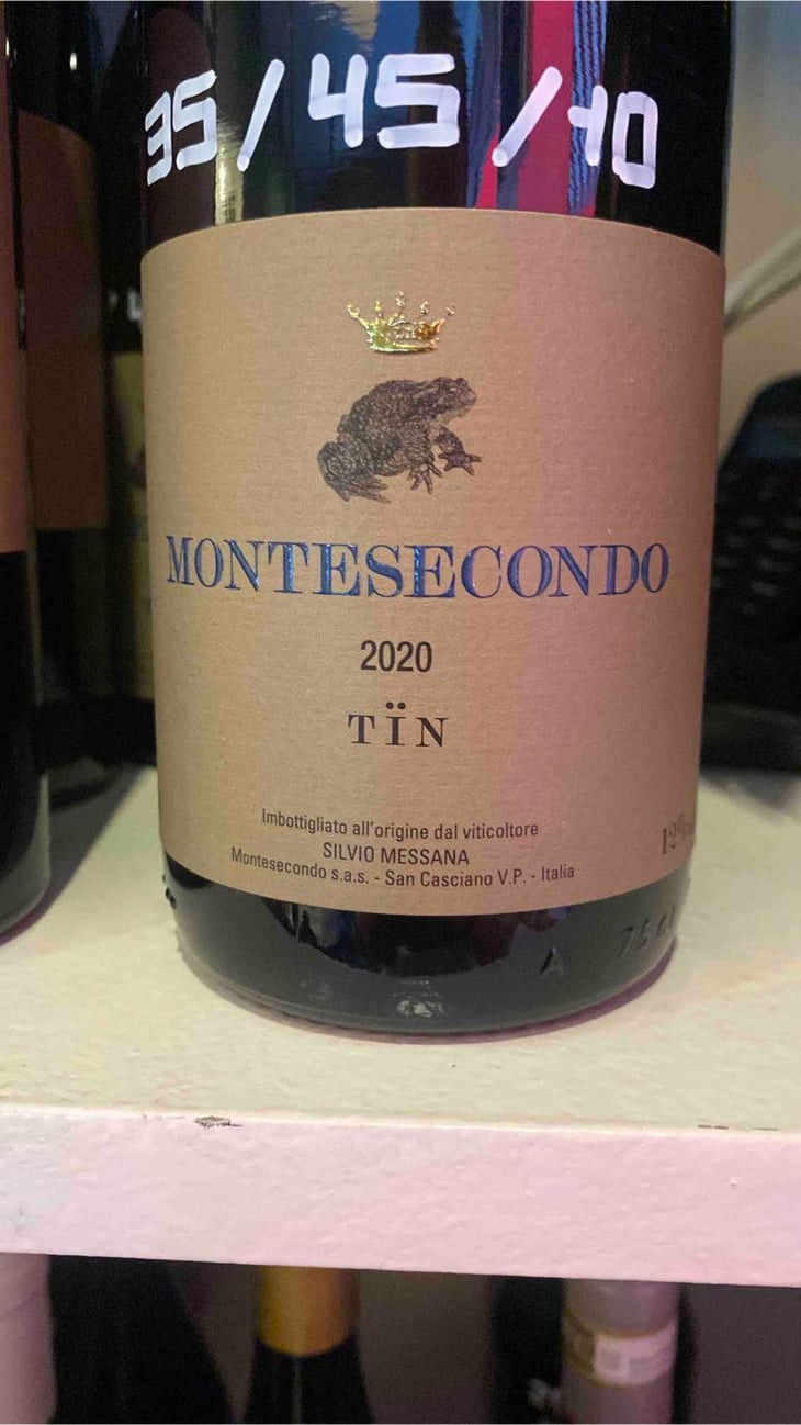 Tïn trebbiano - Montesecondo - Silvio Messana 