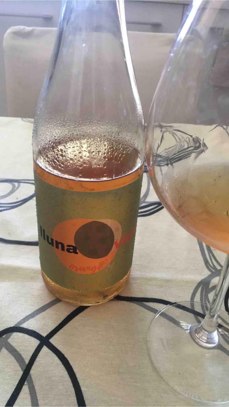 Lluna Vins orange - Bodega La encina - José Maria & Carlos Espi 