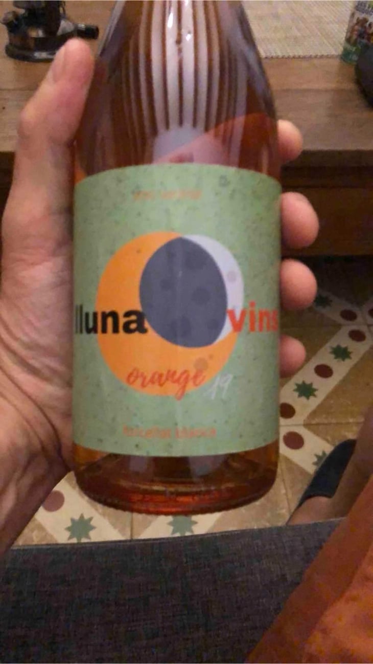 Lluna Vins orange - Bodega La encina - José Maria & Carlos Espi 