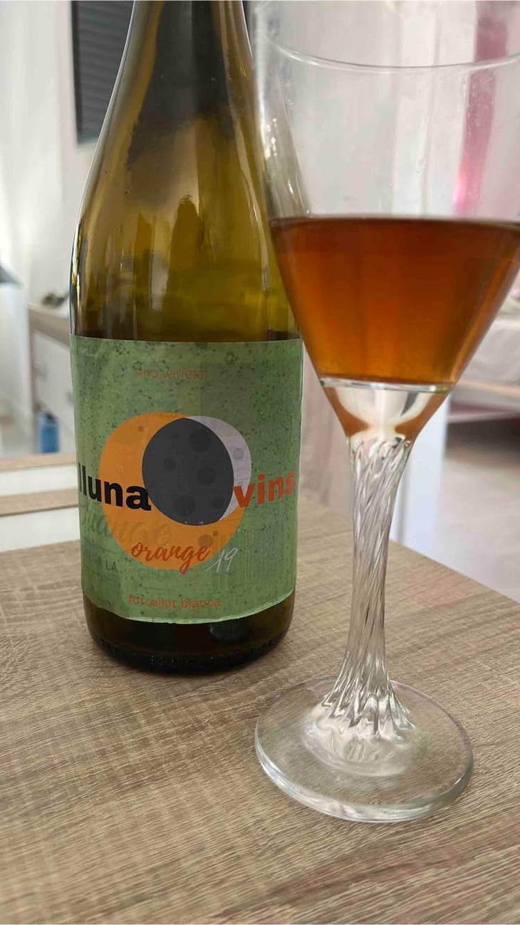 Lluna Vins orange - Bodega La encina - José Maria & Carlos Espi 