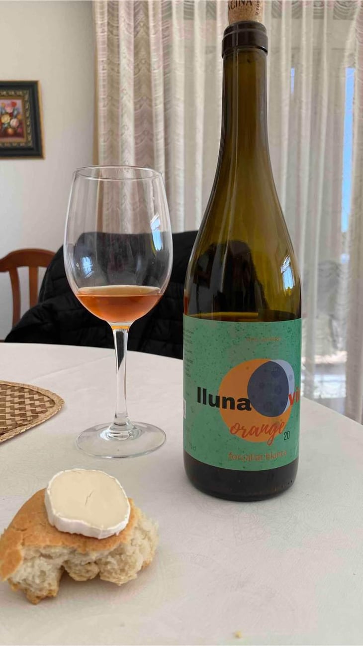 Lluna Vins orange - Bodega La encina - José Maria & Carlos Espi 