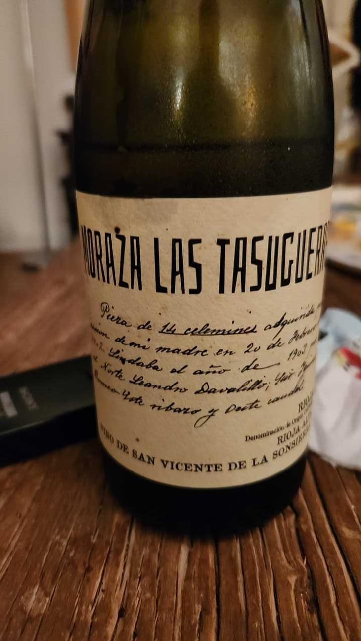 Las Tasugueras Blanco - Bodegas Moraza - Janire Moraza and Patricio Brongo -2018