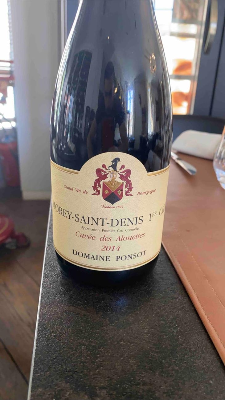 Morey Saint Denis 1er Cru « Cuvee Des Alouettes » - Domaine Ponsot - Domaine Ponsot -2014