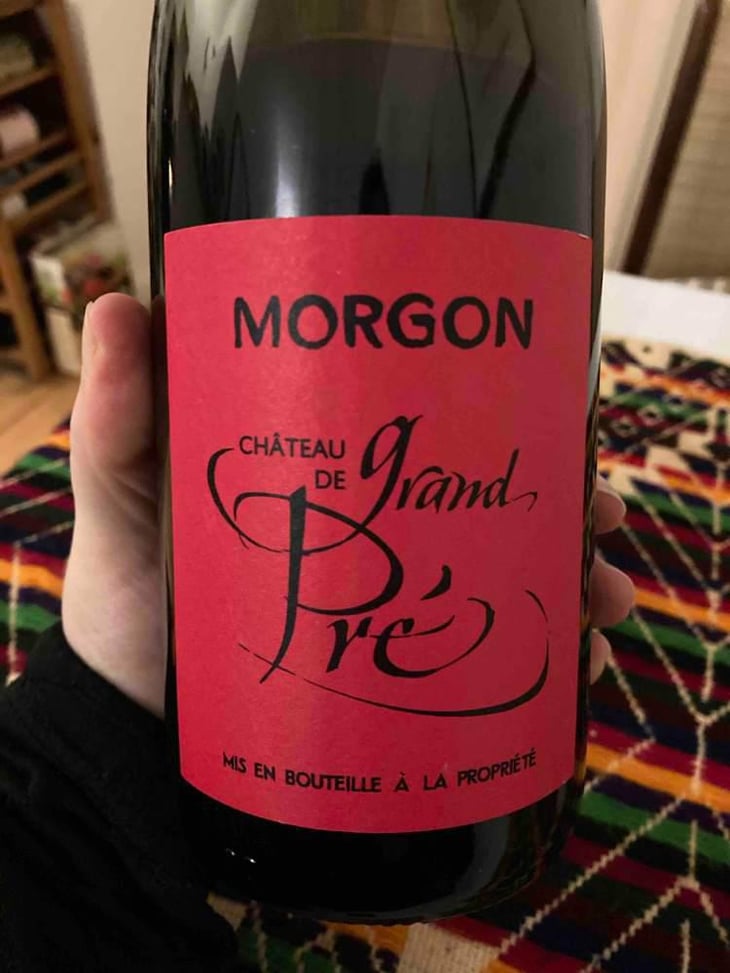 Morgon Château de Grand Pré - Château de Grand Pré - Claude, Romain & Christine Zordan 
