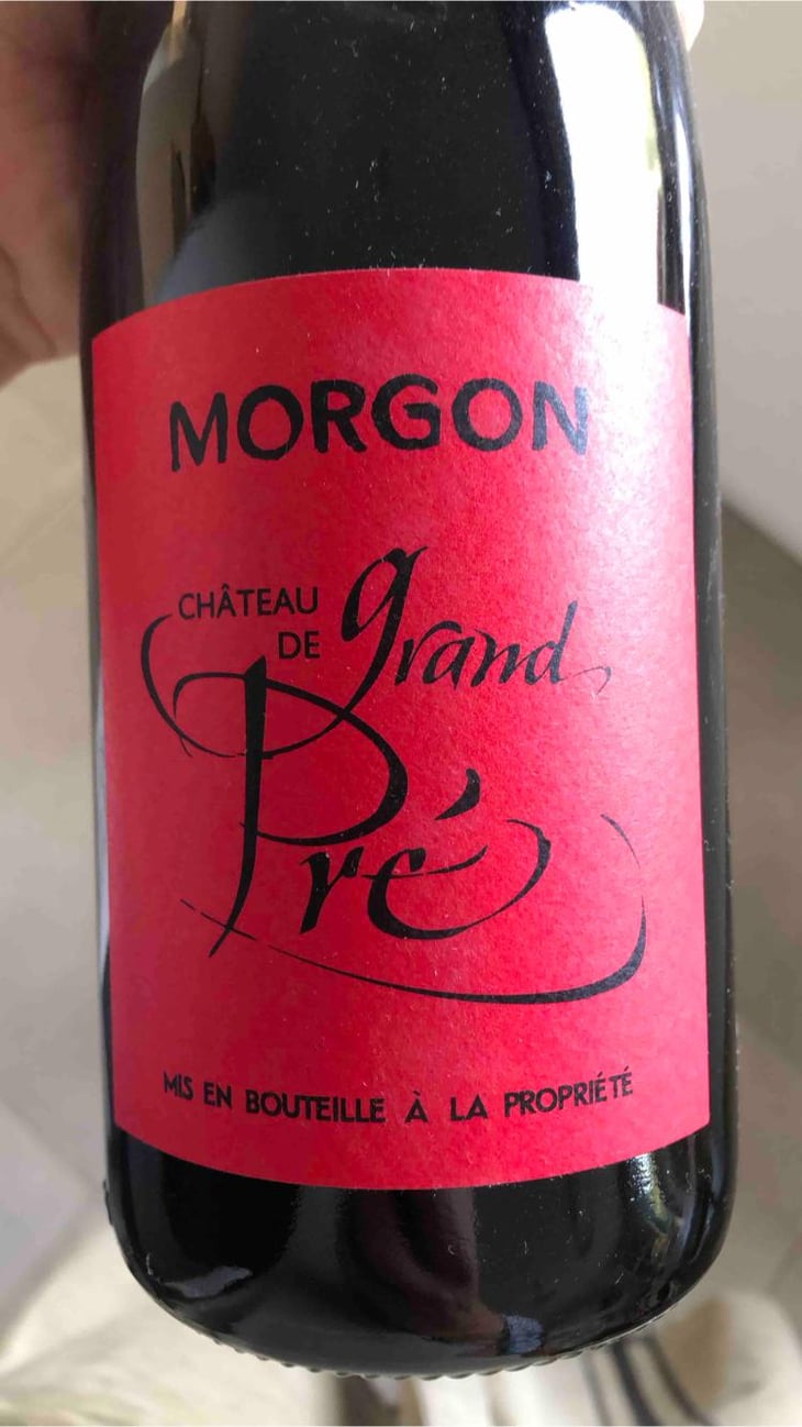Morgon Château de Grand Pré - Château de Grand Pré - Claude, Romain & Christine Zordan 