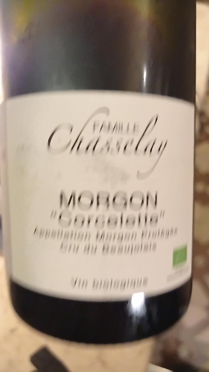 Morgon "Corcelette" - Domaine Chasselay - Claire & Fabien Chasselay 