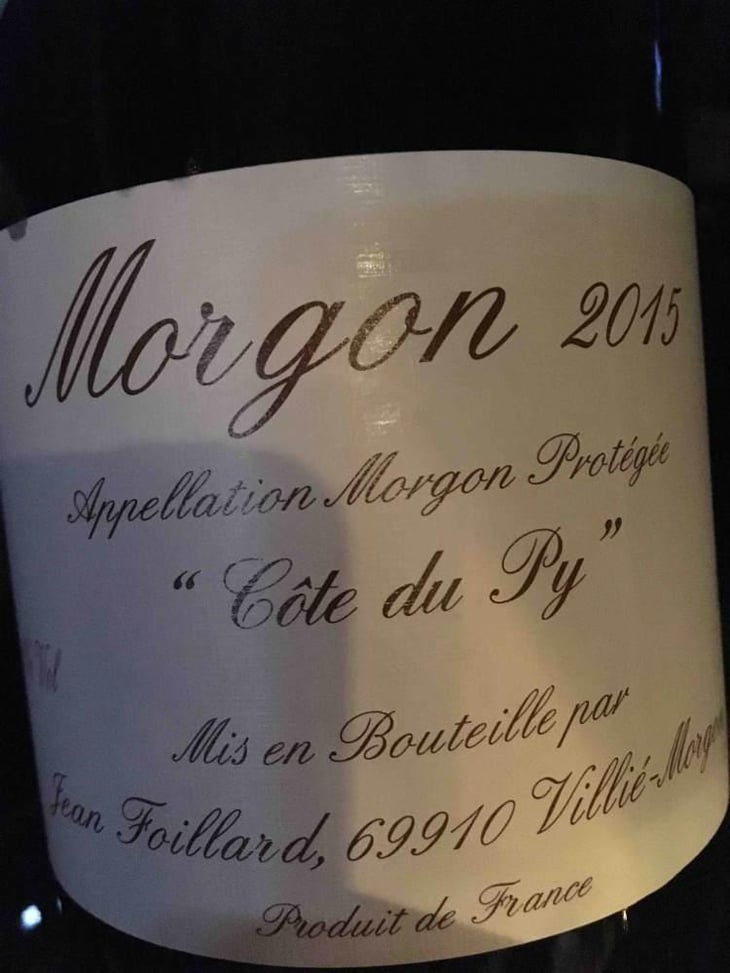 Morgon “Côté du Py” - Jean Foillard - Jean Foillard 