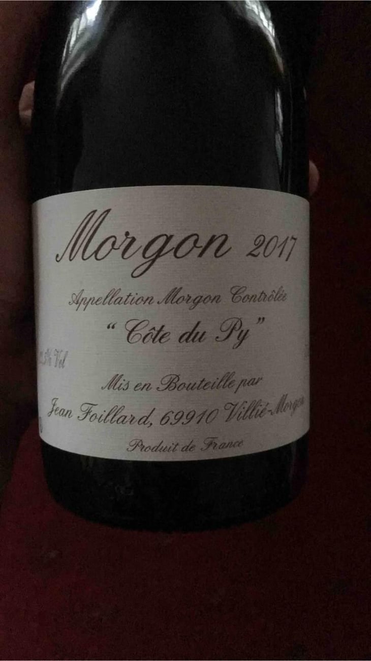 Morgon “Côté du Py” - Jean Foillard - Jean Foillard 