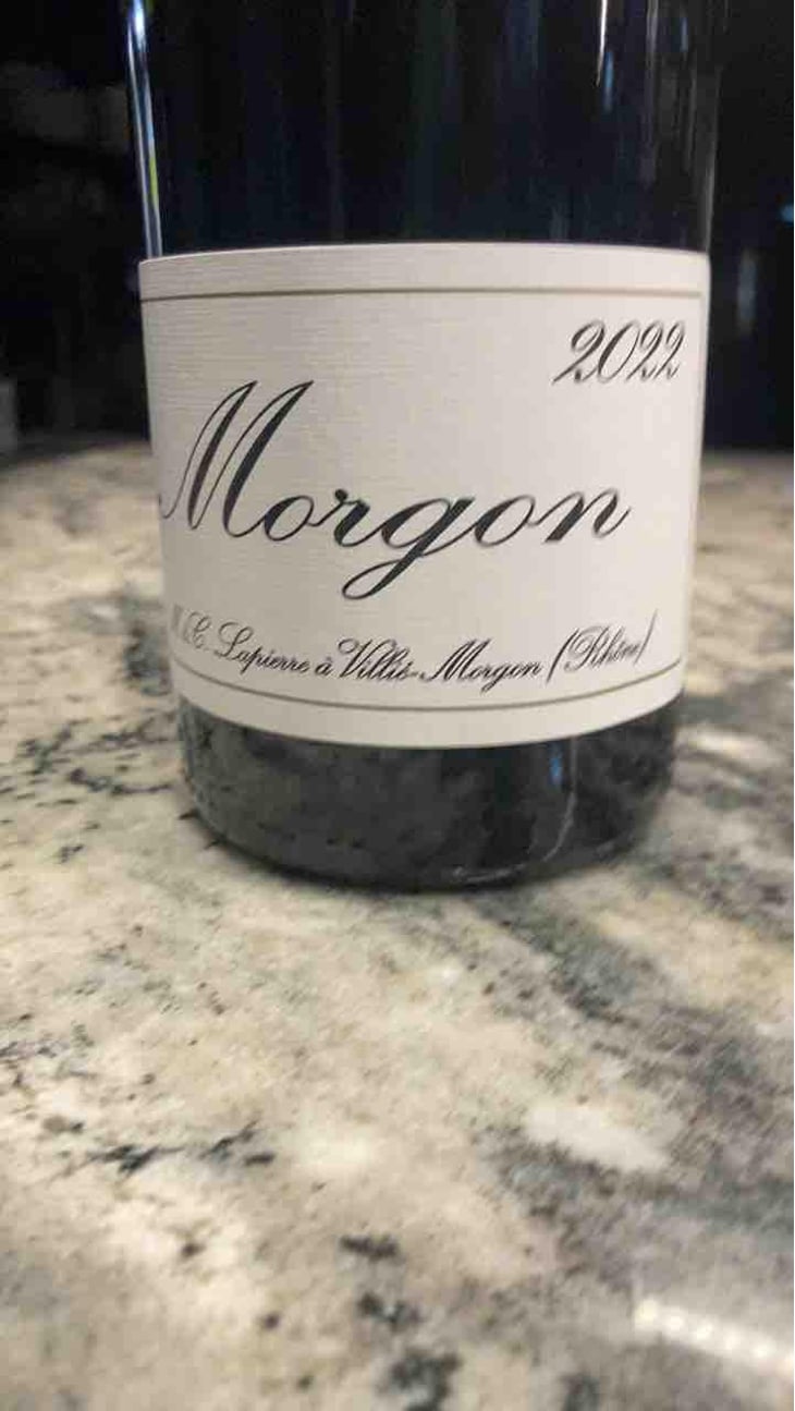 Morgon - Domaine Marcel Lapierre - Mathieu & Camille Lapierre 