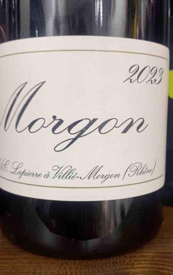 Morgon - Domaine Marcel Lapierre - Mathieu & Camille Lapierre 