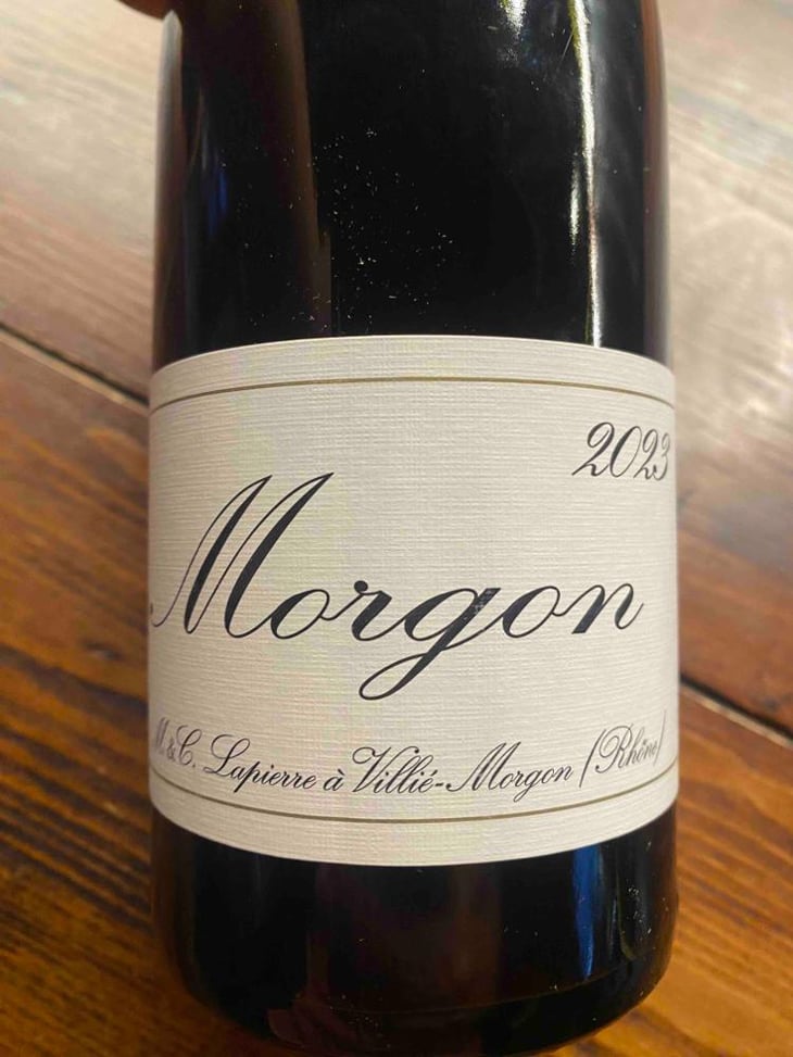 Morgon - Domaine Marcel Lapierre - Mathieu & Camille Lapierre 
