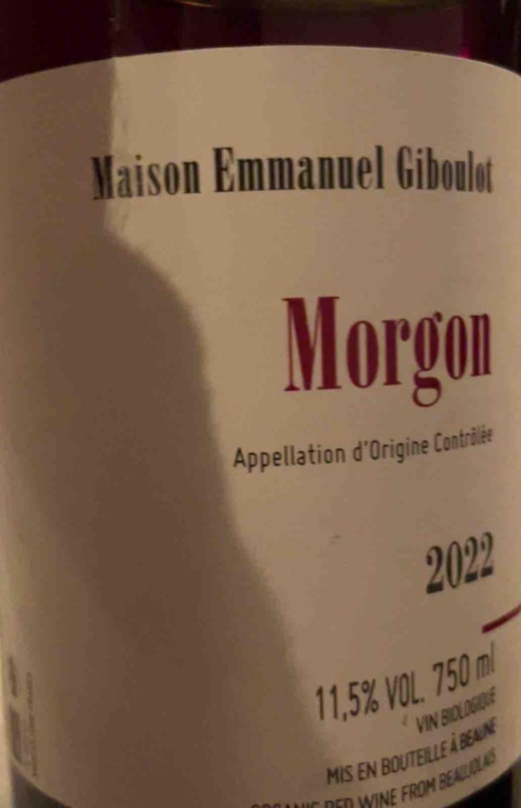 Morgon - Domaine Emmanuel Giboulot - Emmanuel Giboulot 