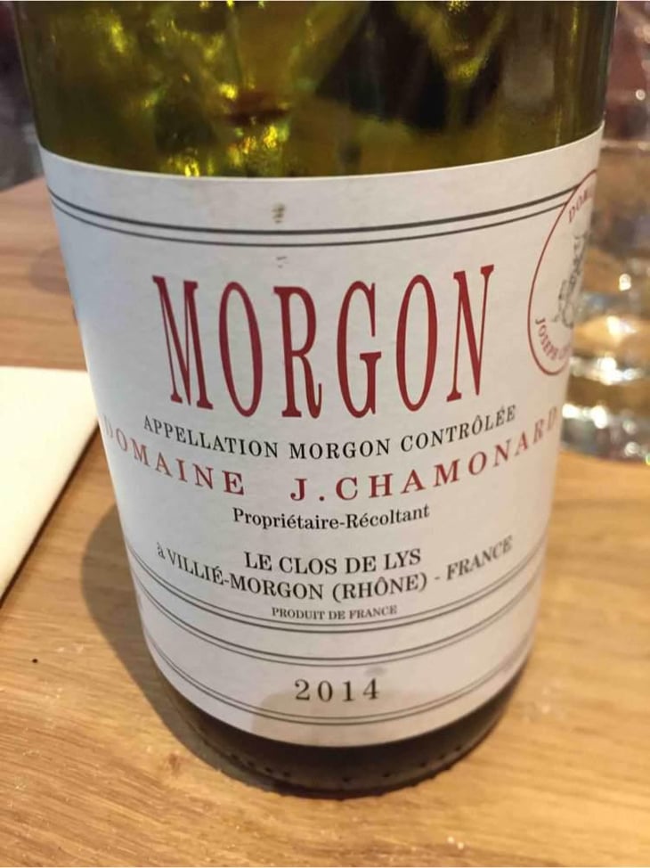 Morgon Le Clos de Lys - Domaine Chamonard - Jean-Claude, Jeanne & Geneviève Chanudet 