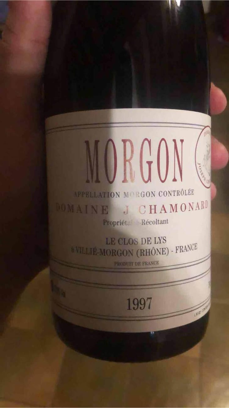 Morgon Le Clos de Lys - Domaine Chamonard - Jean-Claude, Jeanne & Geneviève Chanudet 