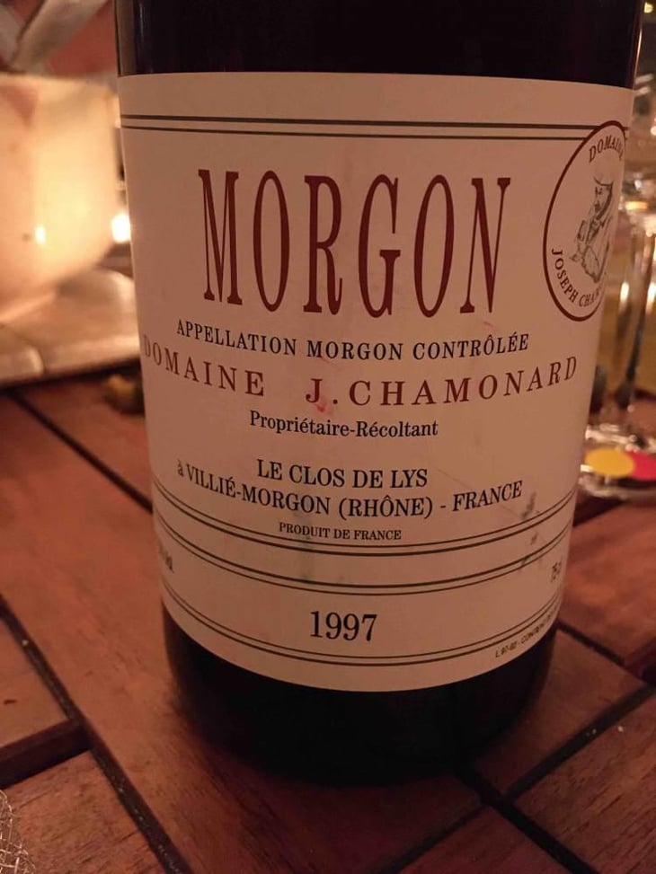Morgon Le Clos de Lys - Domaine Chamonard - Jean-Claude, Jeanne & Geneviève Chanudet 