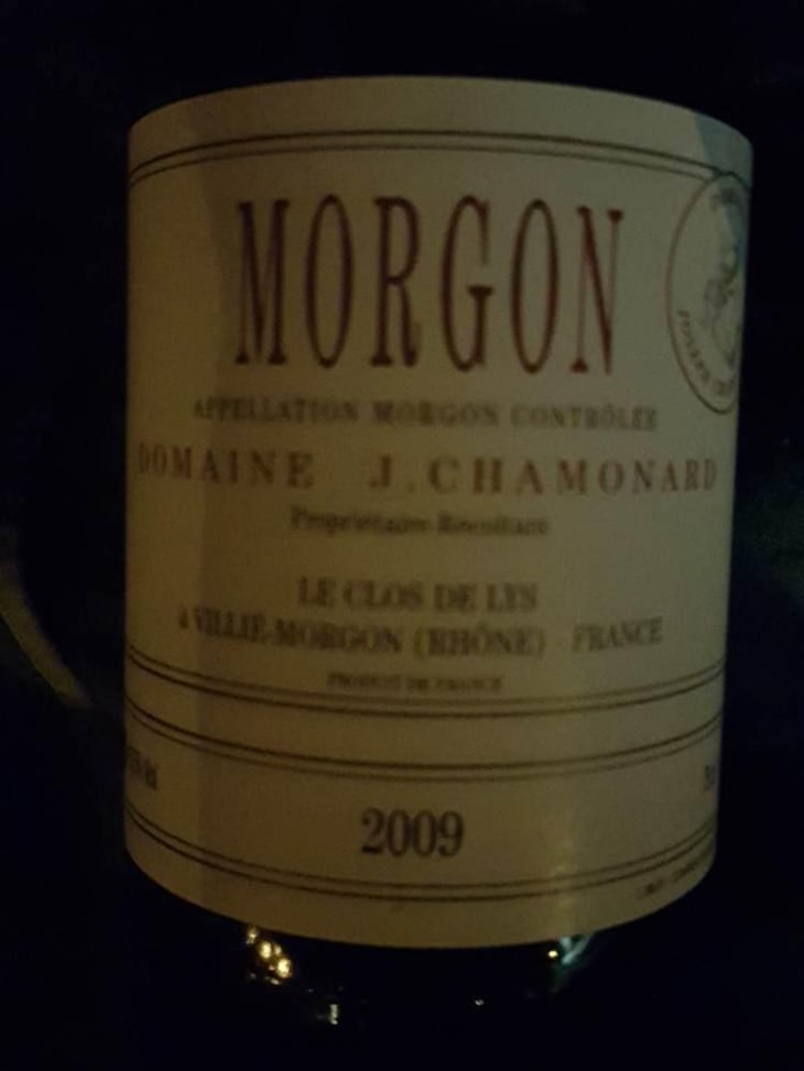Morgon Le Clos de Lys - Domaine Chamonard - Jean-Claude, Jeanne & Geneviève Chanudet 